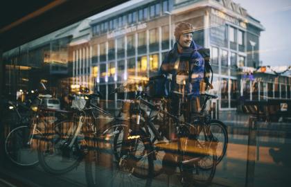 Sykkel i sentrum